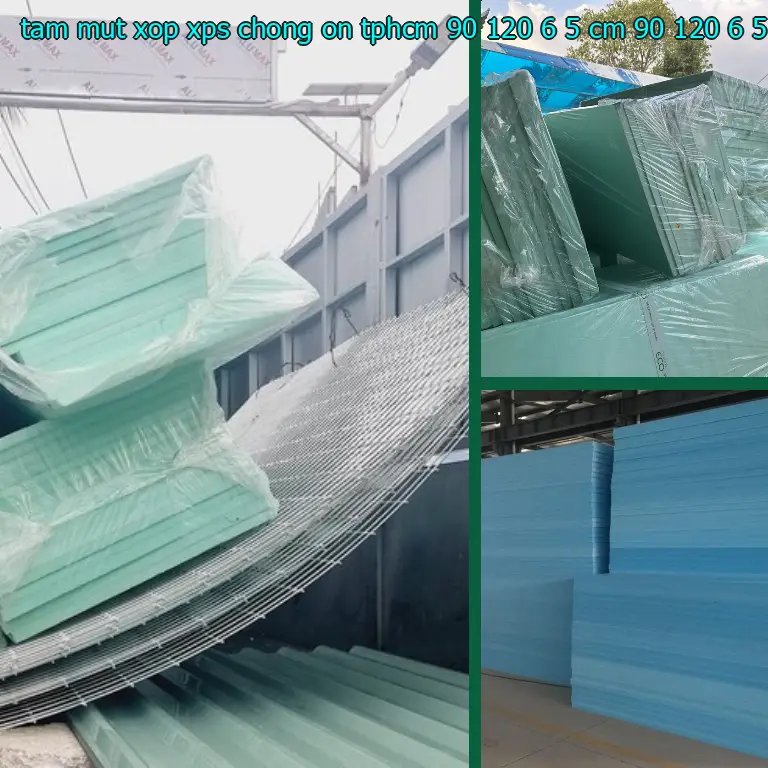 Kích thước tấm mút xốp XPS chống ồn TpHCM 90*120*6.5 cm: 90*120*6.5 cm Kích thước tấm mút xốp XPS chống ồn TpHCM 90*120*6.5 cm: 90*120*6.5 cm