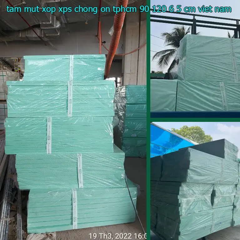 Xuất xứ tấm mút xốp XPS chống ồn TpHCM 90*120*6.5 cm: Việt Nam Xuất xứ tấm mút xốp XPS chống ồn TpHCM 90*120*6.5 cm: Việt Nam