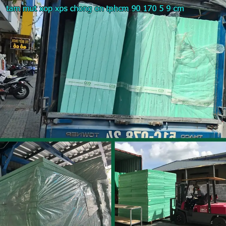 Tấm mút xốp XPS chống ồn TpHCM 90*170*5.9 cm