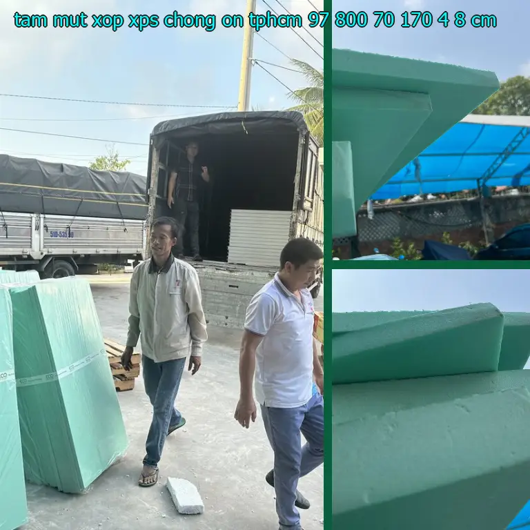 Kích thước tấm mút xốp XPS chống ồn TpHCM 97.800₫: 70*170*4.8 cm