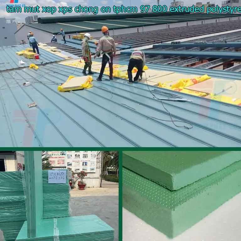 Chất liệu tấm mút xốp XPS chống ồn TpHCM 97.800₫: Extruded Polystyrene