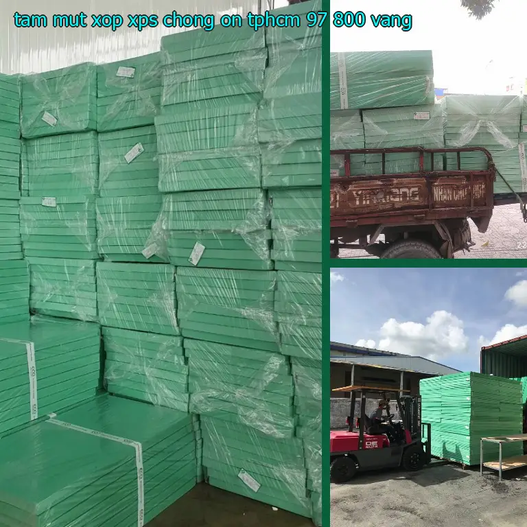 Màu sắc tấm mút xốp XPS chống ồn TpHCM 97.800₫: Vàng