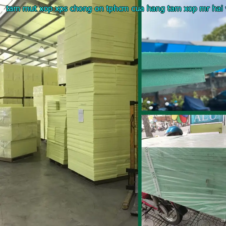 Model tấm mút xốp XPS chống ồn TpHCM Cửa hàng tấm xốp Mr.HẢI: VCX2P9