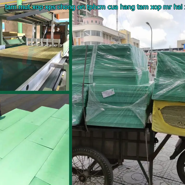 Danh mục tấm mút xốp XPS chống ồn TpHCM Cửa hàng tấm xốp Mr.HẢI: XPS Foam Board
