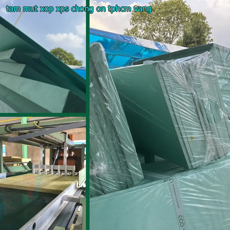 Tấm mút xốp XPS chống ồn TpHCM Vàng
