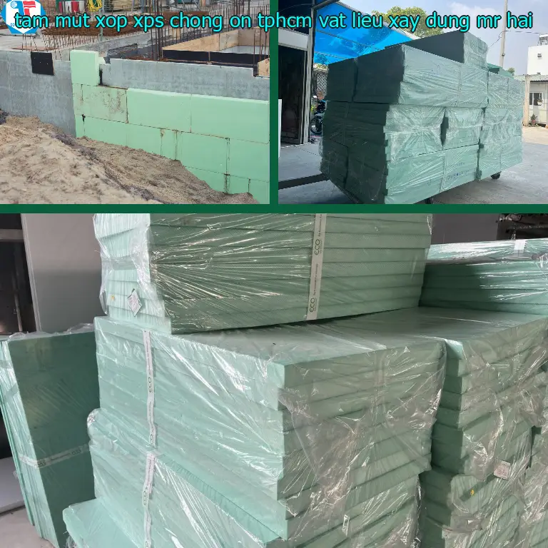 Tấm mút xốp XPS chống ồn TpHCM Vật Liệu Xây Dựng Mr.HẢI