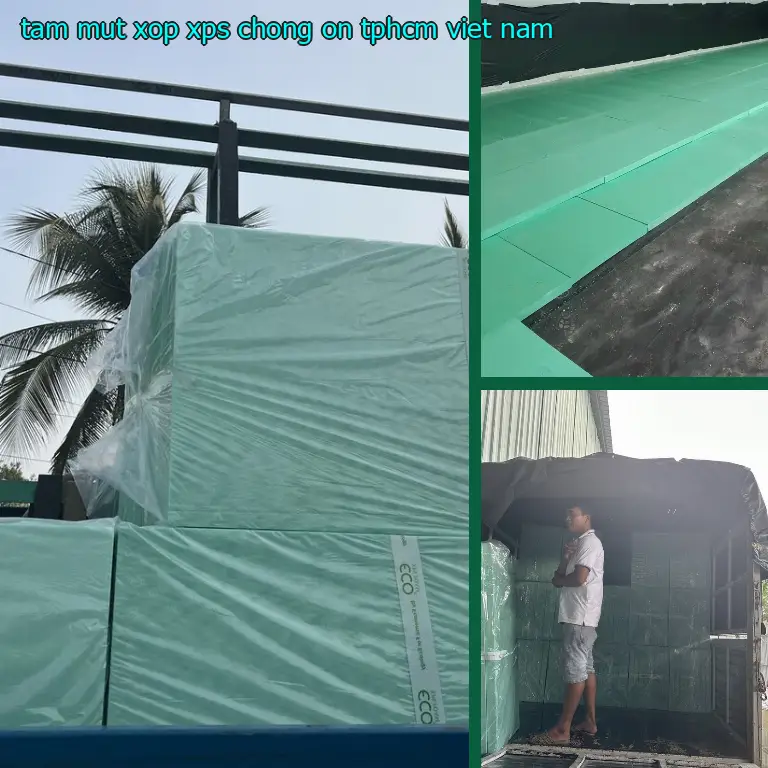 Tấm mút xốp XPS chống ồn TpHCM Viet Nam