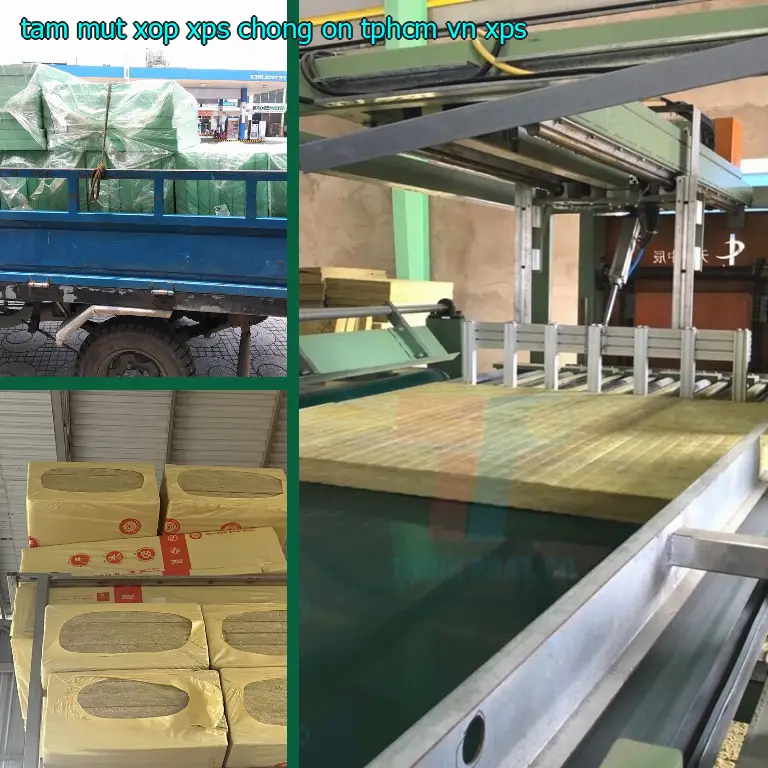 Chất liệu tấm mút xốp XPS chống ồn TpHCM VN: XPS