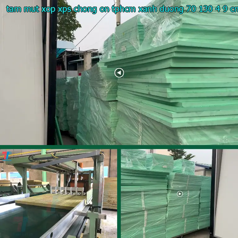 Kích thước tấm mút xốp XPS chống ồn TpHCM Xanh dương: 70*130*4.9 cm Kích thước tấm mút xốp XPS chống ồn TpHCM Xanh dương: 70*130*4.9 cm