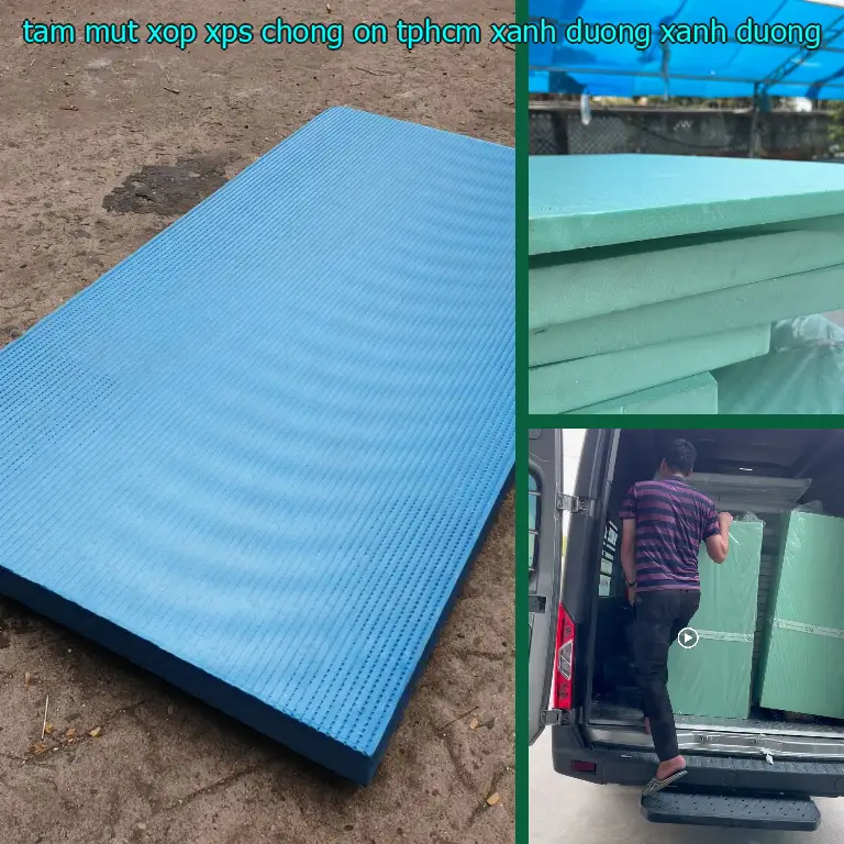Màu sắc tấm mút xốp XPS chống ồn TpHCM Xanh dương: Xanh dương Màu sắc tấm mút xốp XPS chống ồn TpHCM Xanh dương: Xanh dương