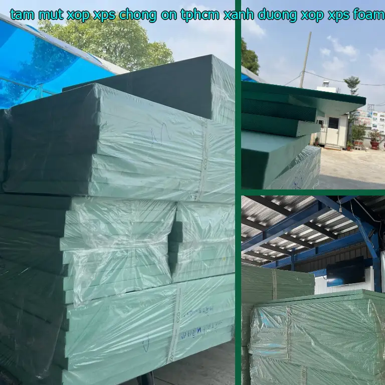 Danh mục tấm mút xốp XPS chống ồn TpHCM Xanh dương: Xốp XPS Foam Danh mục tấm mút xốp XPS chống ồn TpHCM Xanh dương: Xốp XPS Foam