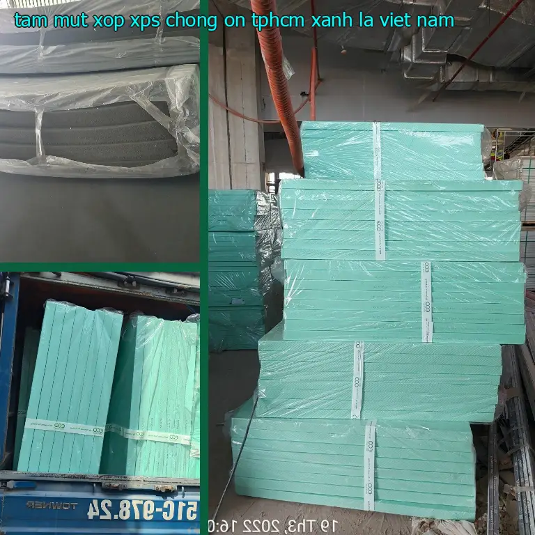 Xuất xứ tấm mút xốp XPS chống ồn TpHCM Xanh lá: Việt Nam Xuất xứ tấm mút xốp XPS chống ồn TpHCM Xanh lá: Việt Nam