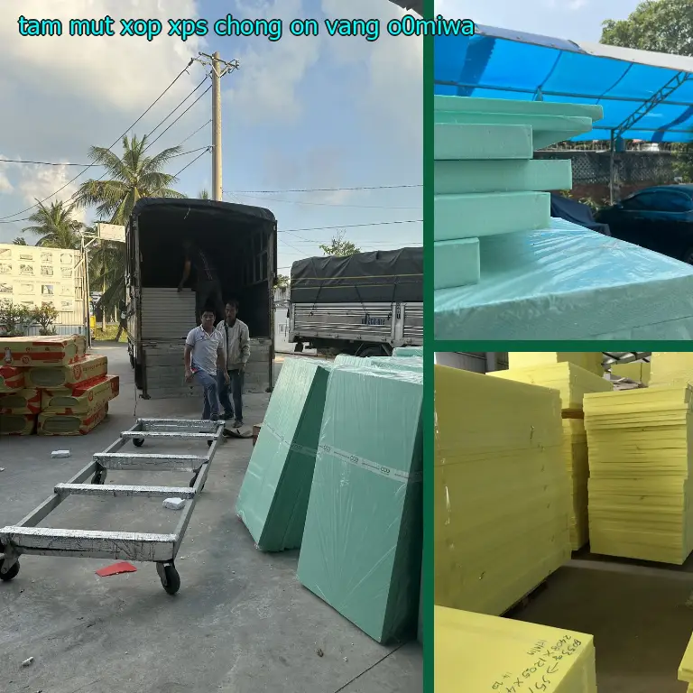 Model tấm mút xốp XPS chống ồn Vàng: O0MIWA Model tấm mút xốp XPS chống ồn Vàng: O0MIWA