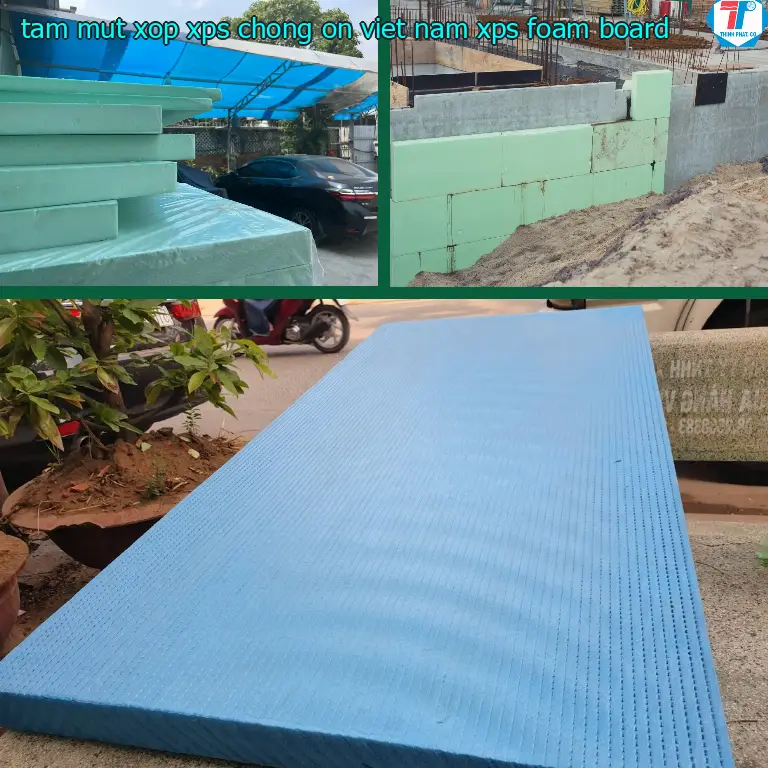 Danh mục tấm mút xốp XPS chống ồn Viet Nam: XPS Foam Board Danh mục tấm mút xốp XPS chống ồn Viet Nam: XPS Foam Board