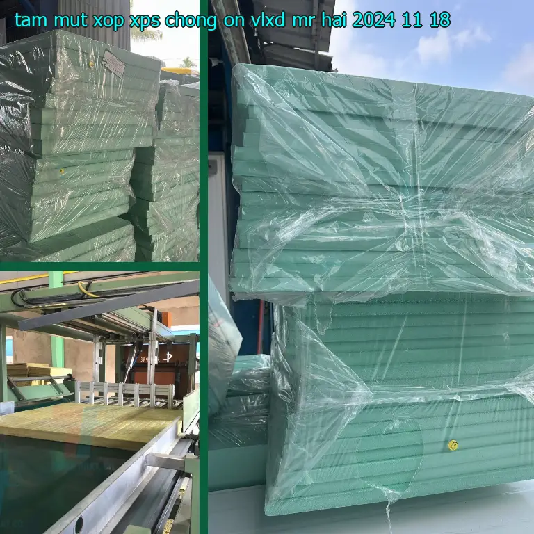 Ngày sản xuất tấm mút xốp XPS chống ồn VLXD Mr.HẢI: 2024-11-18 Ngày sản xuất tấm mút xốp XPS chống ồn VLXD Mr.HẢI: 2024-11-18