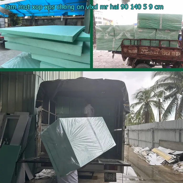 Kích thước tấm mút xốp XPS chống ồn VLXD Mr.HẢI: 90*140*5.9 cm Kích thước tấm mút xốp XPS chống ồn VLXD Mr.HẢI: 90*140*5.9 cm