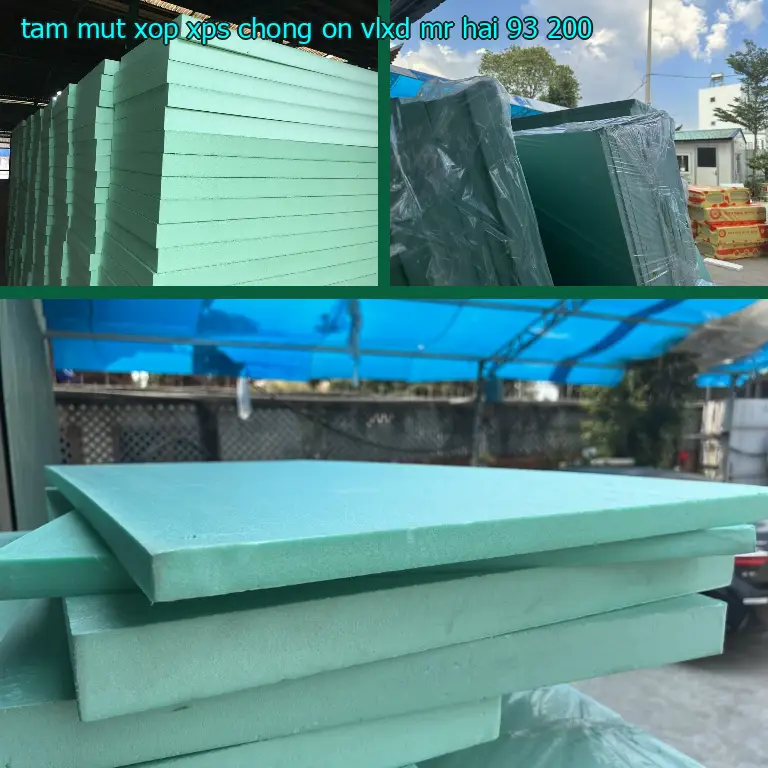 Đơn giá tấm mút xốp XPS chống ồn VLXD Mr.HẢI: 93.200₫ Đơn giá tấm mút xốp XPS chống ồn VLXD Mr.HẢI: 93.200₫