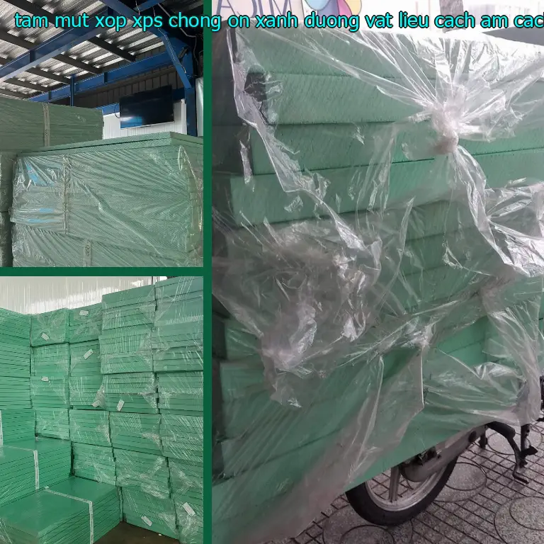 Nhà sản xuất tấm mút xốp XPS chống ồn Xanh dương: Vật liệu cách âm cách nhiệt Cát Tường Nhà sản xuất tấm mút xốp XPS chống ồn Xanh dương: Vật liệu cách âm cách nhiệt Cát Tường