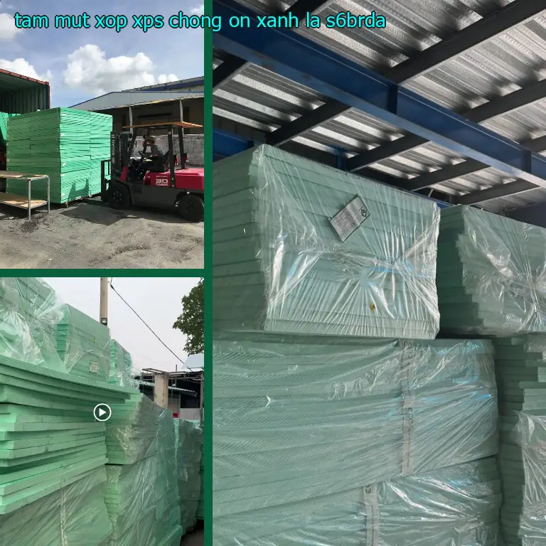 Model tấm mút xốp XPS chống ồn Xanh lá: S6BRDA Model tấm mút xốp XPS chống ồn Xanh lá: S6BRDA