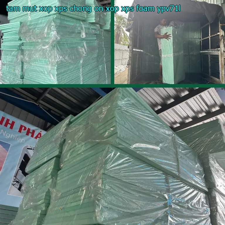 Model tấm mút xốp XPS chống ồn Xốp XPS Foam: YPV71L Model tấm mút xốp XPS chống ồn Xốp XPS Foam: YPV71L