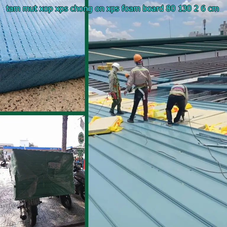 Kích thước tấm mút xốp XPS chống ồn XPS Foam Board: 80*130*2.6 cm Kích thước tấm mút xốp XPS chống ồn XPS Foam Board: 80*130*2.6 cm