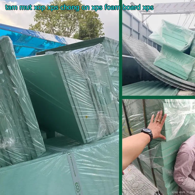 Chất liệu tấm mút xốp XPS chống ồn XPS Foam Board: XPS Chất liệu tấm mút xốp XPS chống ồn XPS Foam Board: XPS