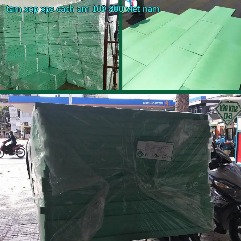 Xuất xứ tấm xốp XPS cách âm 109.800₫: Việt Nam