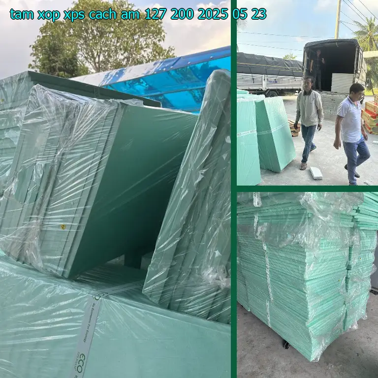 Ngày sản xuất tấm xốp XPS cách âm 127.200₫: 2025-05-23 Ngày sản xuất tấm xốp XPS cách âm 127.200₫: 2025-05-23
