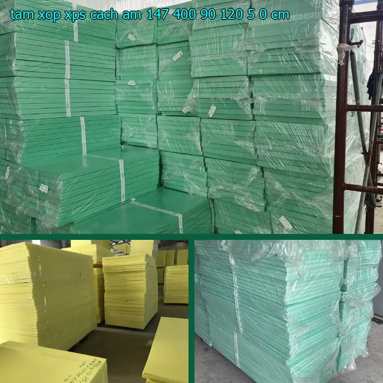 Kích thước tấm xốp XPS cách âm 147.400₫: 90*120*5.0 cm Kích thước tấm xốp XPS cách âm 147.400₫: 90*120*5.0 cm
