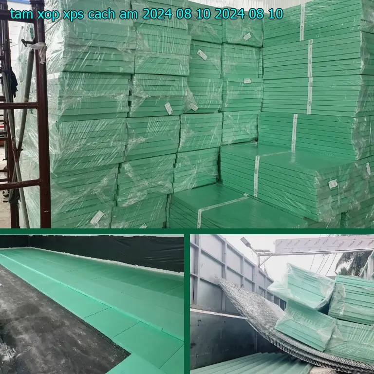 Ngày sản xuất tấm xốp XPS cách âm 2024-08-10: 2024-08-10