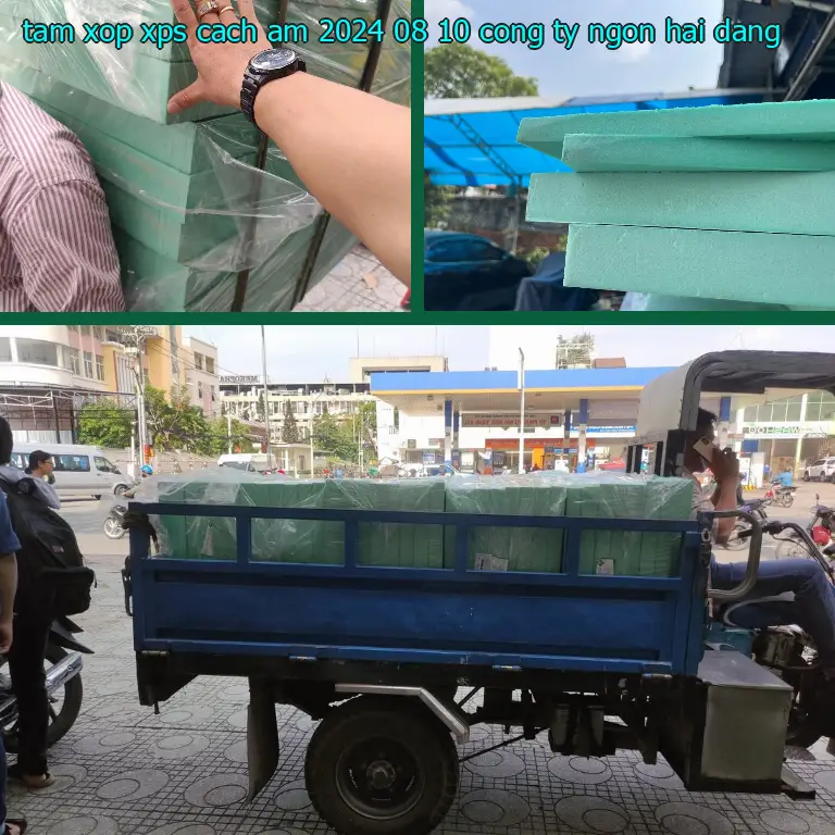 Nhà cung cấp tấm xốp XPS cách âm 2024-08-10: Công ty Ngọn Hải Đăng