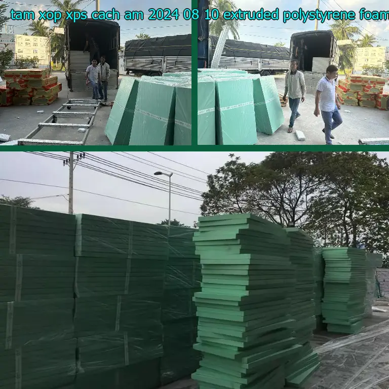 Chất liệu tấm xốp XPS cách âm 2024-08-10: Extruded Polystyrene Foam