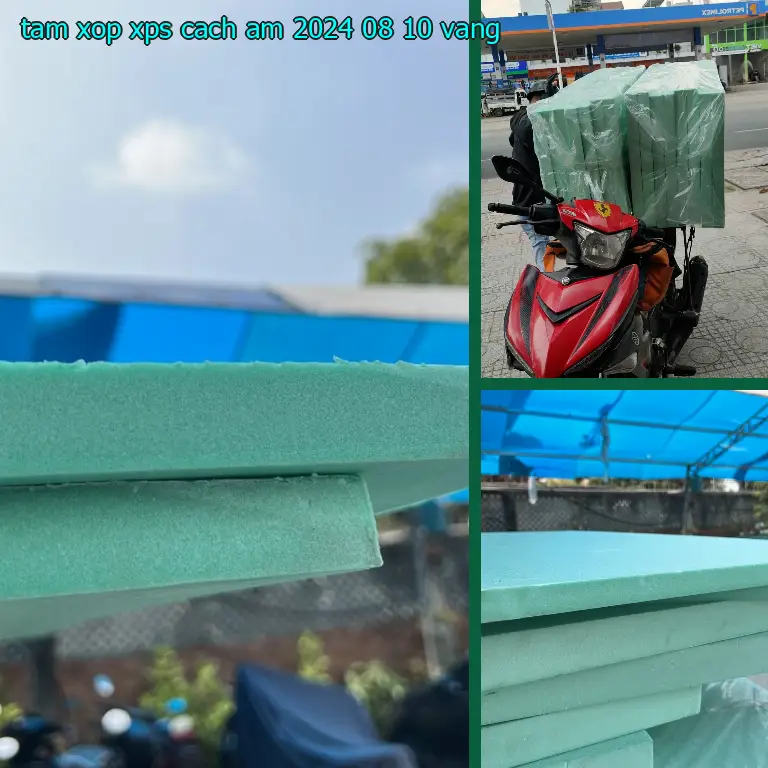 Màu sắc tấm xốp XPS cách âm 2024-08-10: Vàng
