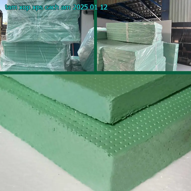 Tấm xốp XPS cách âm 2025-01-12