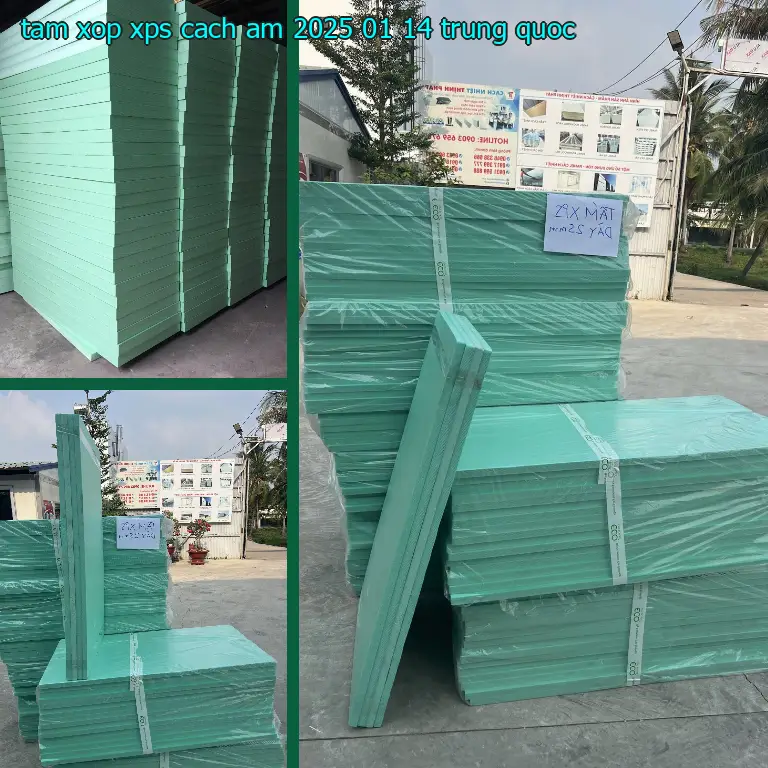 Xuất xứ tấm xốp XPS cách âm 2025-01-14: Trung Quốc Xuất xứ tấm xốp XPS cách âm 2025-01-14: Trung Quốc