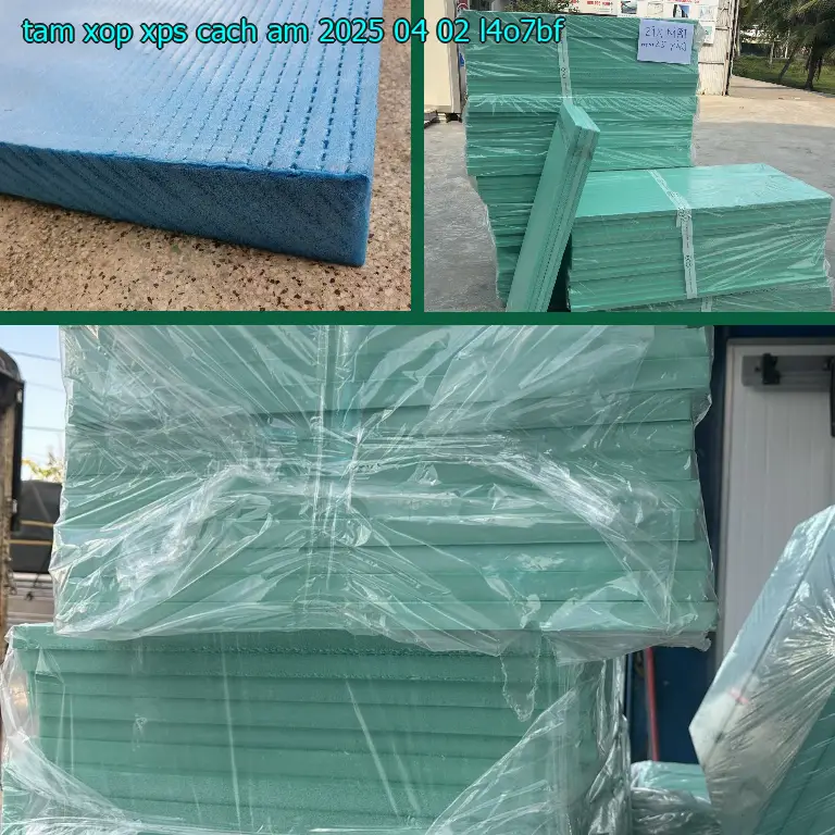 Model tấm xốp XPS cách âm 2025-04-02: L4O7BF Model tấm xốp XPS cách âm 2025-04-02: L4O7BF