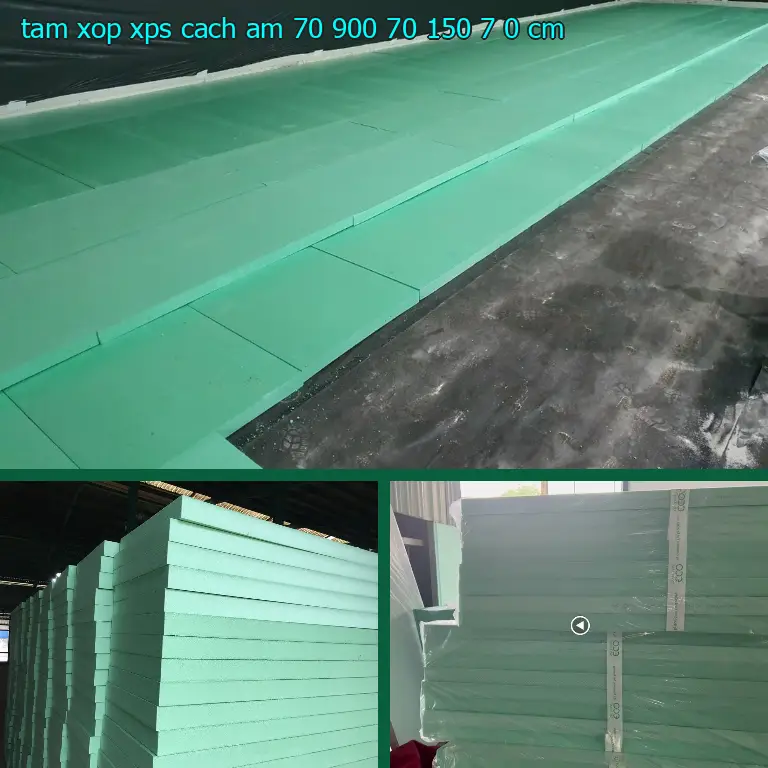 Kích thước tấm xốp XPS cách âm 70.900₫: 70*150*7.0 cm Kích thước tấm xốp XPS cách âm 70.900₫: 70*150*7.0 cm