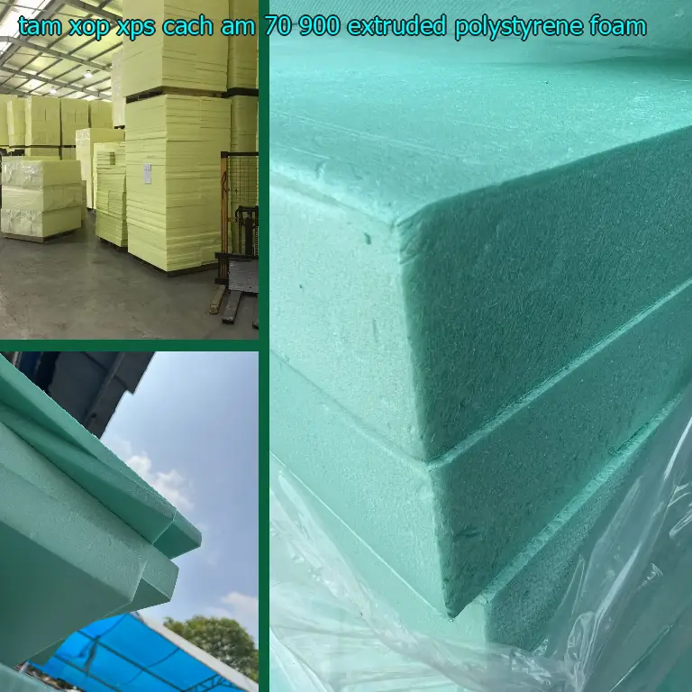 Chất liệu tấm xốp XPS cách âm 70.900₫: Extruded Polystyrene Foam Chất liệu tấm xốp XPS cách âm 70.900₫: Extruded Polystyrene Foam