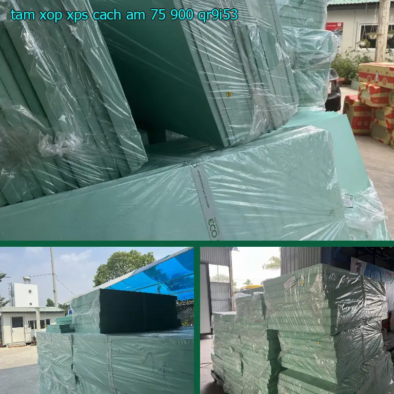 Model tấm xốp XPS cách âm 75.900₫: QR9I53 Model tấm xốp XPS cách âm 75.900₫: QR9I53