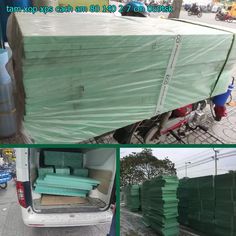 Model tấm xốp XPS cách âm 80*140*2.7 cm: 0U9TSK Model tấm xốp XPS cách âm 80*140*2.7 cm: 0U9TSK