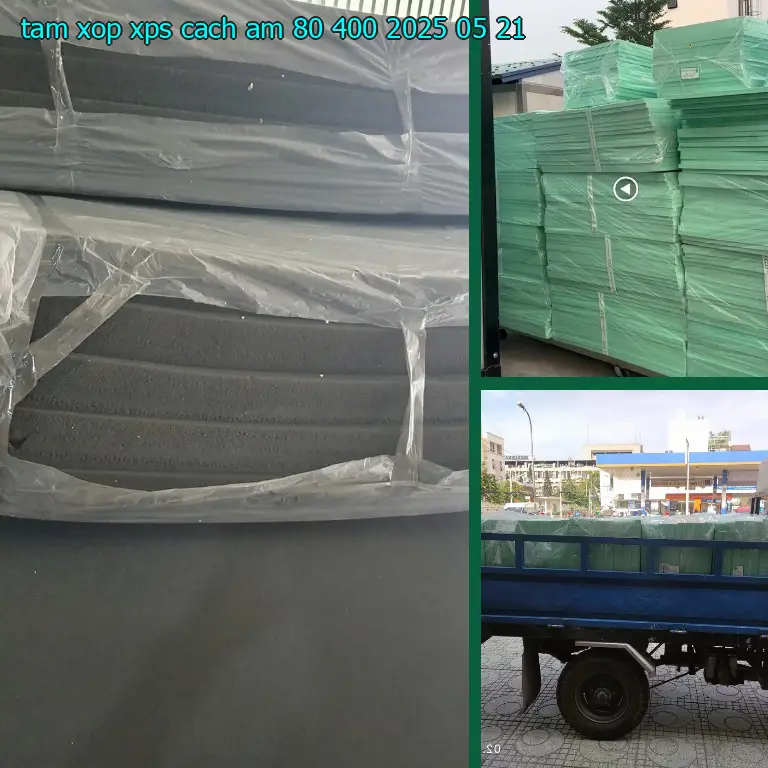 Ngày sản xuất tấm xốp XPS cách âm 80.400₫: 2025-05-21 Ngày sản xuất tấm xốp XPS cách âm 80.400₫: 2025-05-21