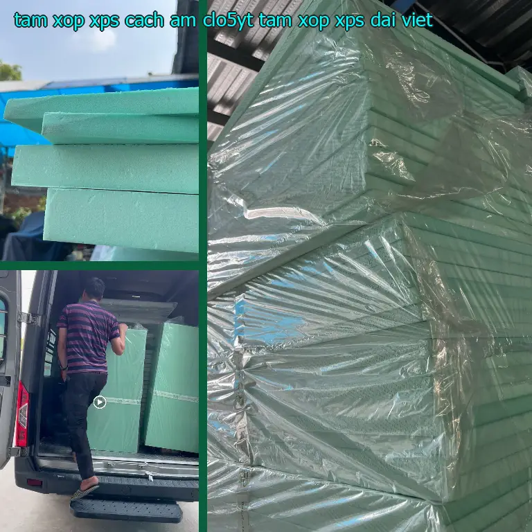 Nhà sản xuất tấm xốp XPS cách âm CLO5YT: Tấm xốp XPS Đại Việt Nhà sản xuất tấm xốp XPS cách âm CLO5YT: Tấm xốp XPS Đại Việt