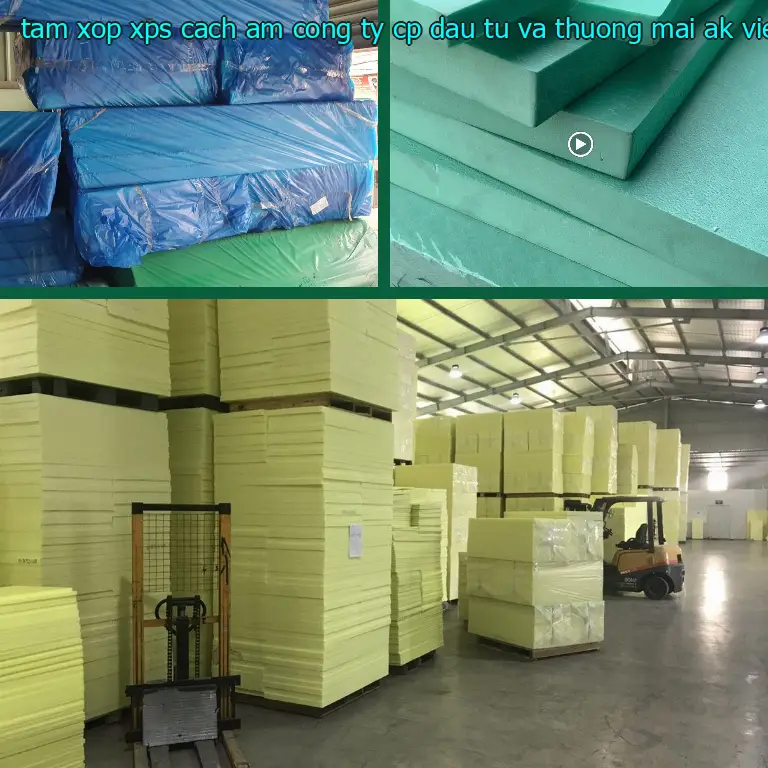 Model tấm xốp XPS cách âm Công ty CP đầu tư và thương mại AK Việt Nam: 7PKBFS Model tấm xốp XPS cách âm Công ty CP đầu tư và thương mại AK Việt Nam: 7PKBFS