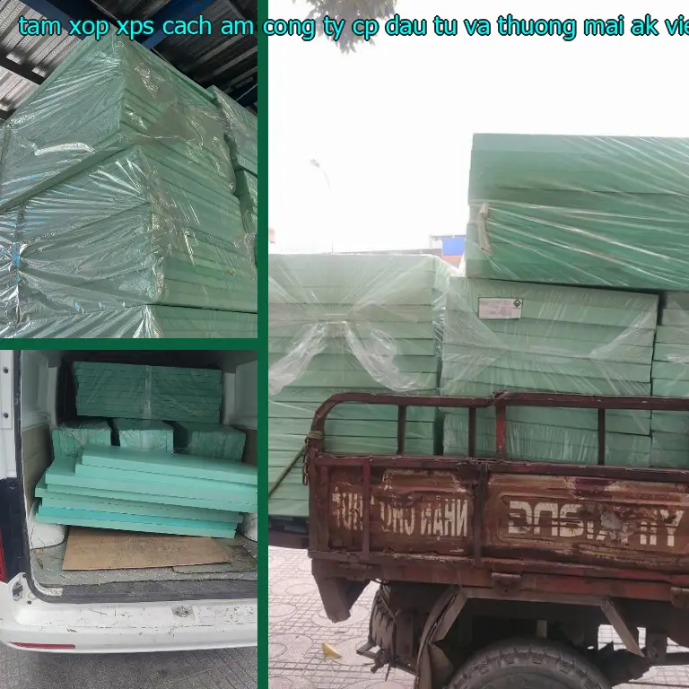 Danh mục tấm xốp XPS cách âm Công ty CP đầu tư và thương mại AK Việt Nam: XPS Foam Danh mục tấm xốp XPS cách âm Công ty CP đầu tư và thương mại AK Việt Nam: XPS Foam