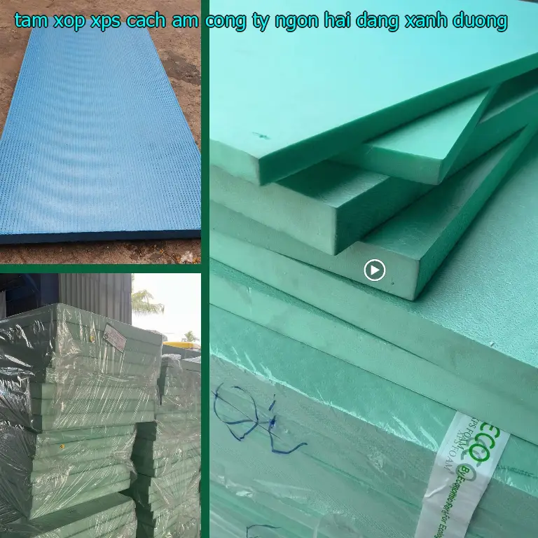 Màu sắc tấm xốp XPS cách âm Công ty Ngọn Hải Đăng: Xanh dương Màu sắc tấm xốp XPS cách âm Công ty Ngọn Hải Đăng: Xanh dương
