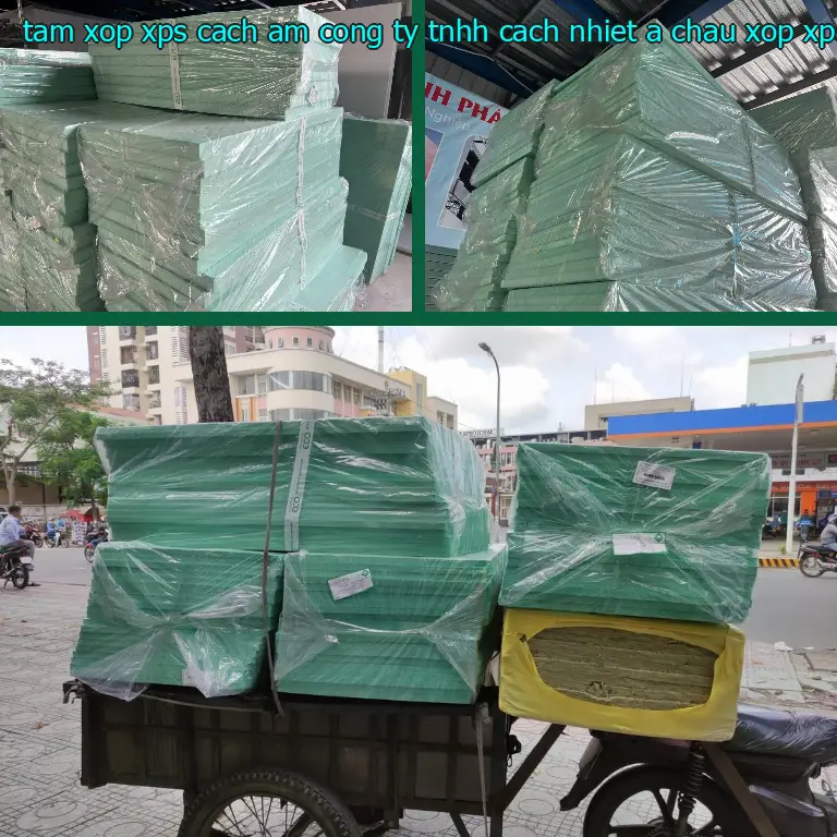 Danh mục tấm xốp XPS cách âm Công ty TNHH cách nhiệt Á Châu: Xốp XPS Foam