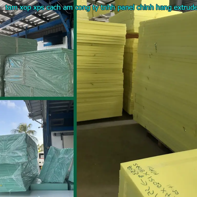 Chất liệu tấm xốp XPS cách âm Công ty TNHH Panel Chính Hãng: Extruded Polystyrene Chất liệu tấm xốp XPS cách âm Công ty TNHH Panel Chính Hãng: Extruded Polystyrene
