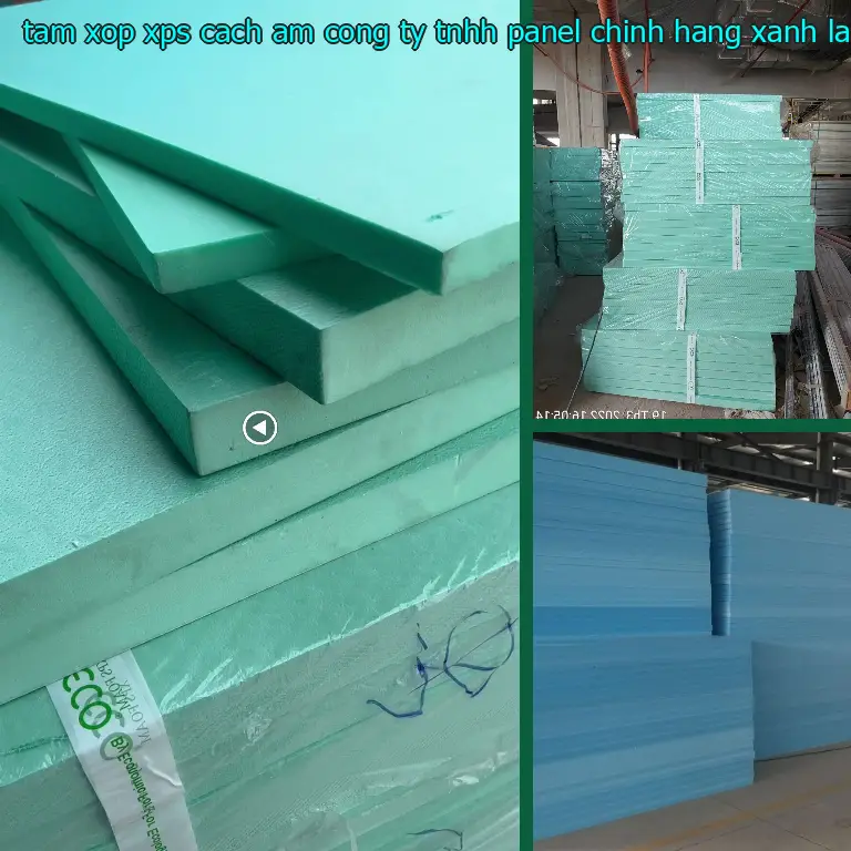 Màu sắc tấm xốp XPS cách âm Công ty TNHH Panel Chính Hãng: Xanh lá Màu sắc tấm xốp XPS cách âm Công ty TNHH Panel Chính Hãng: Xanh lá