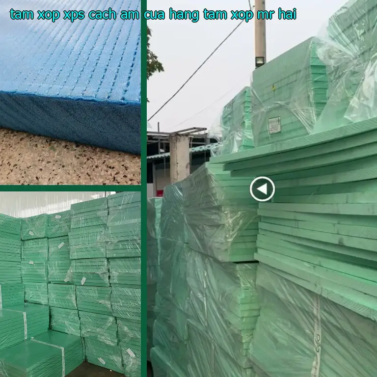 Tấm xốp XPS cách âm Cửa hàng tấm xốp Mr.HẢI
