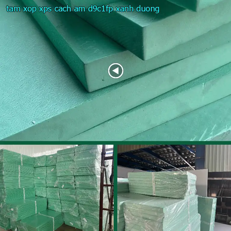 Màu sắc tấm xốp XPS cách âm D9C1FP: Xanh dương Màu sắc tấm xốp XPS cách âm D9C1FP: Xanh dương